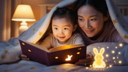 Child with story