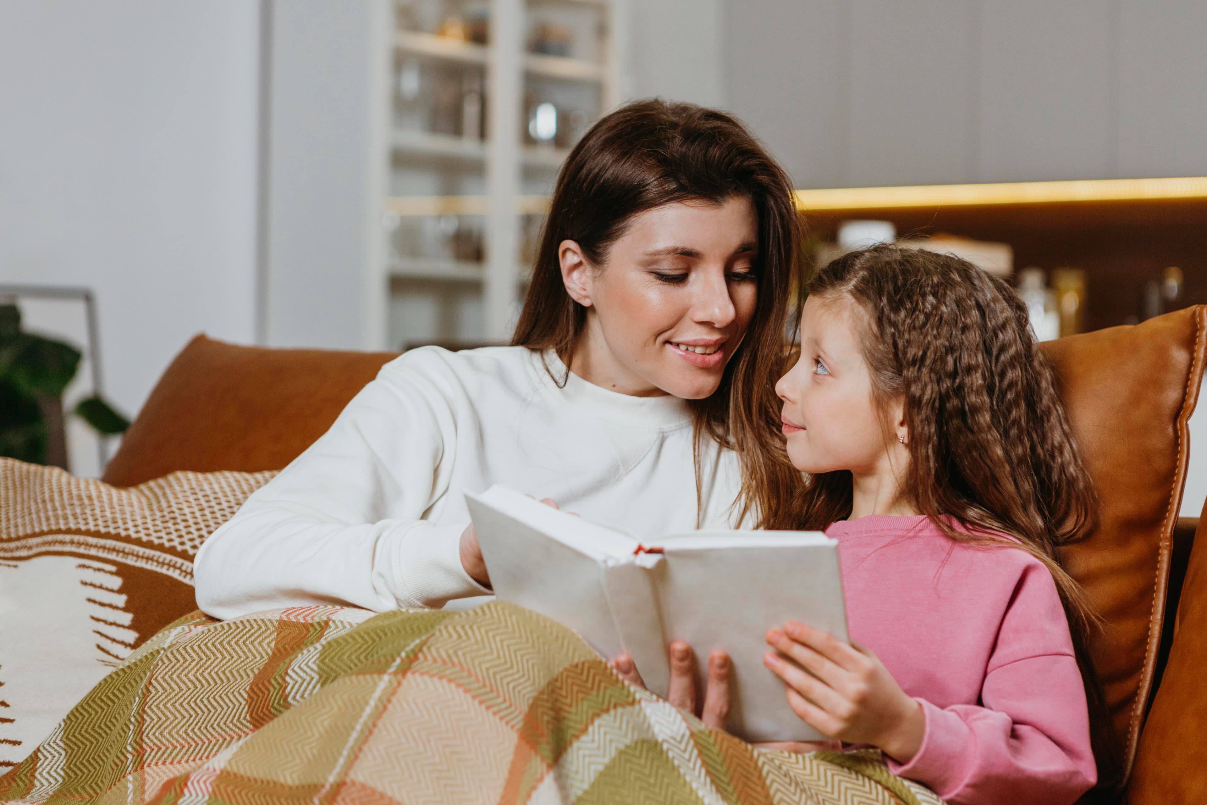 Parent reading to child